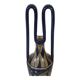 Vase amphore vintage peinte à la main Gubbio