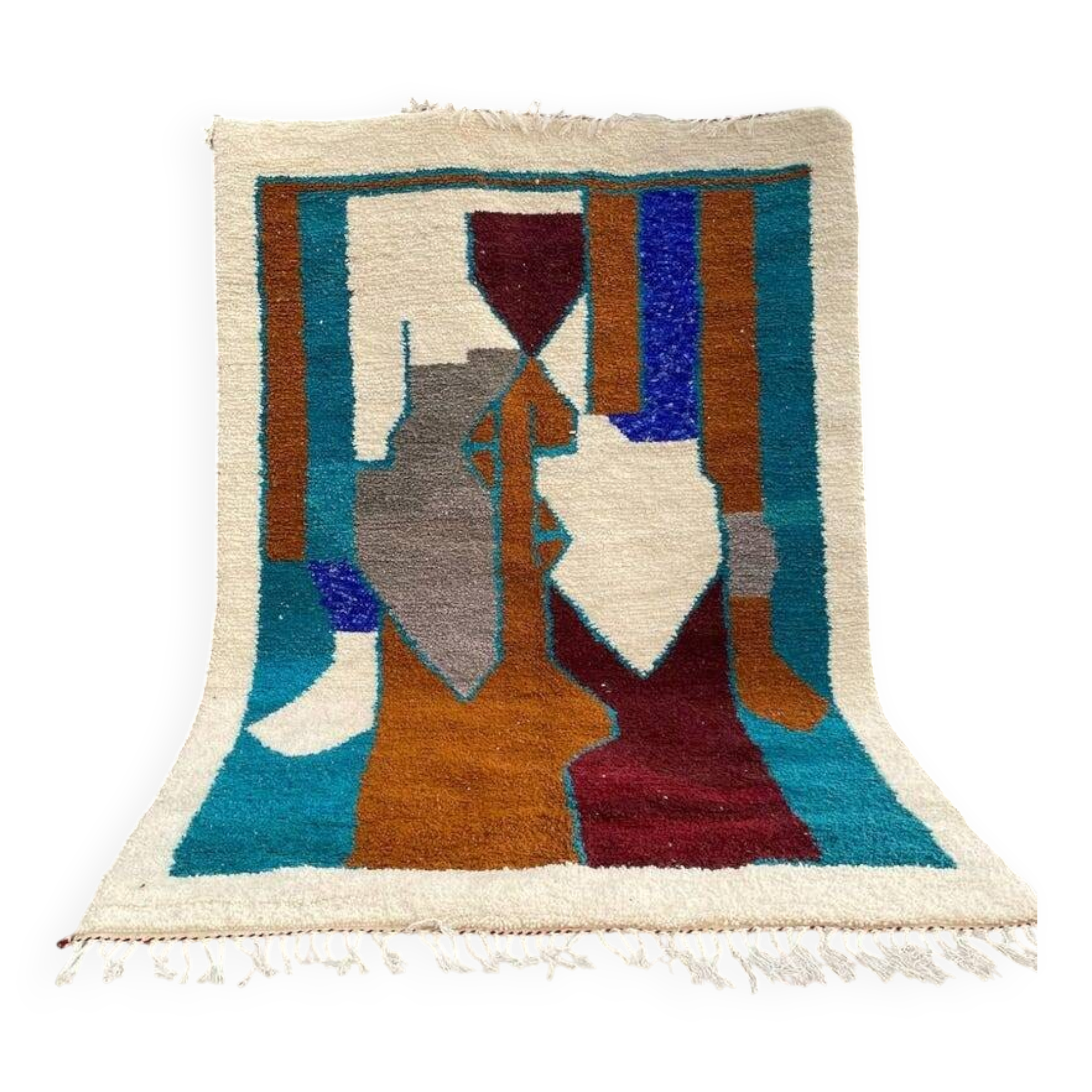 Traditional Berber rug, size 140 x 260 cm