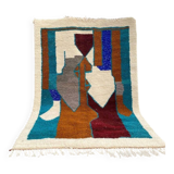 Traditional Berber rug, size 140 x 260 cm