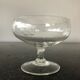 Set of 10 crystal champagne glasses