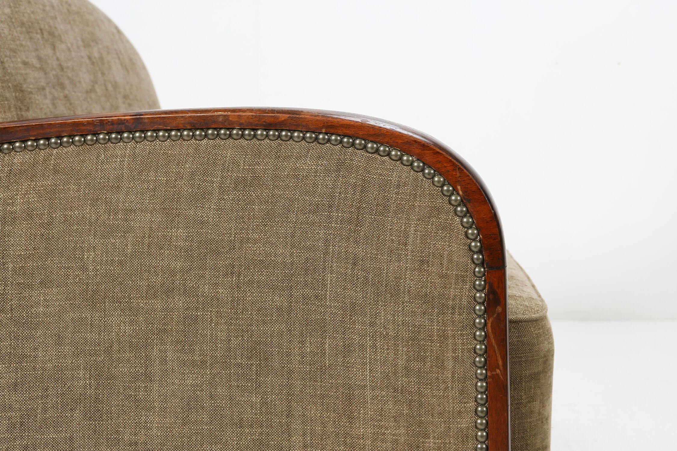 Set of two art deco armchairs