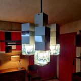 Cubic" chandelier produced by Maison Sciolari in Milan