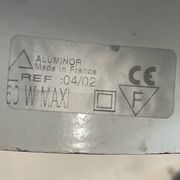 Lampe de bureau Aluminor en métal