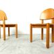Rainer Daumiller pine wood dining chairs for Hirtshals Savvaerk set of 6, 1980s