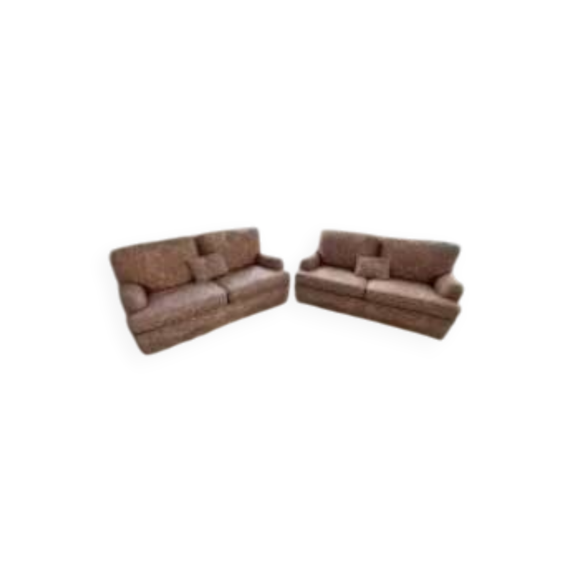 Pair of sofas Maison Schwartz Paris, 1970s-80s