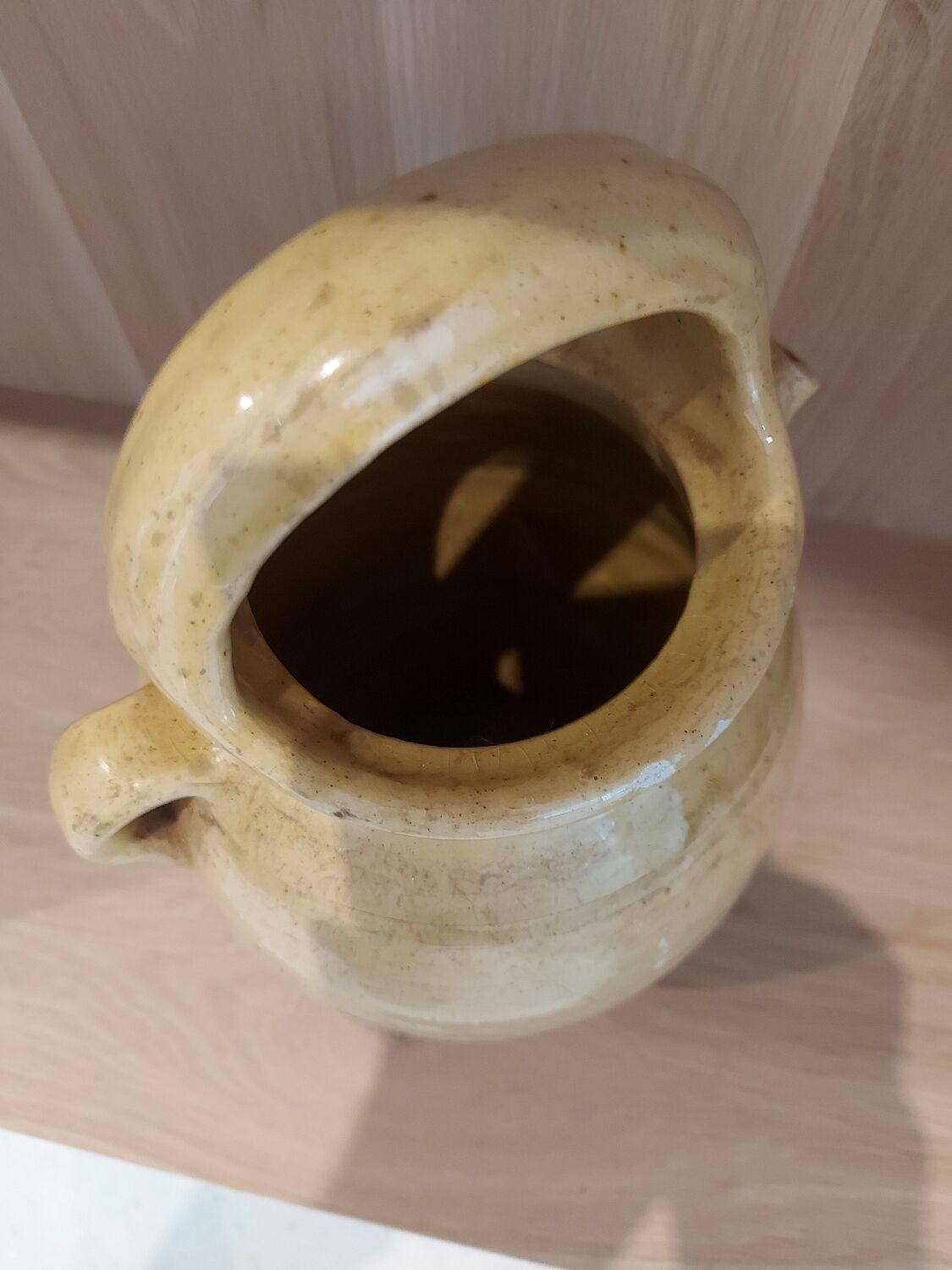 Vernissee earthenware jug, Provence