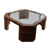 Table basse vintage en rotin – Les Composantes (Sezane)