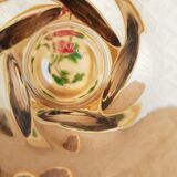 Set of 4 vintage 70s smoked glasses