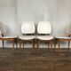 4 chairs vintage baumann