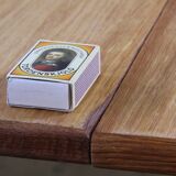 Vintage Danish brutalist oval extendable oak dining table in the style of Henning Kjærnulf, 1960s