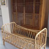 Rattan child bed
