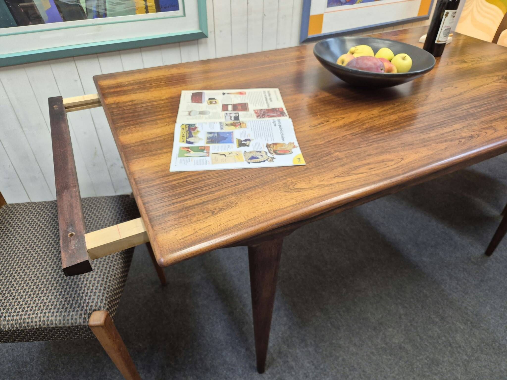 Scandinavian rosewood table malora