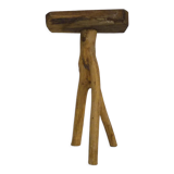 Tripod trading stool, peasant art Ariège, France (nineteenth century)