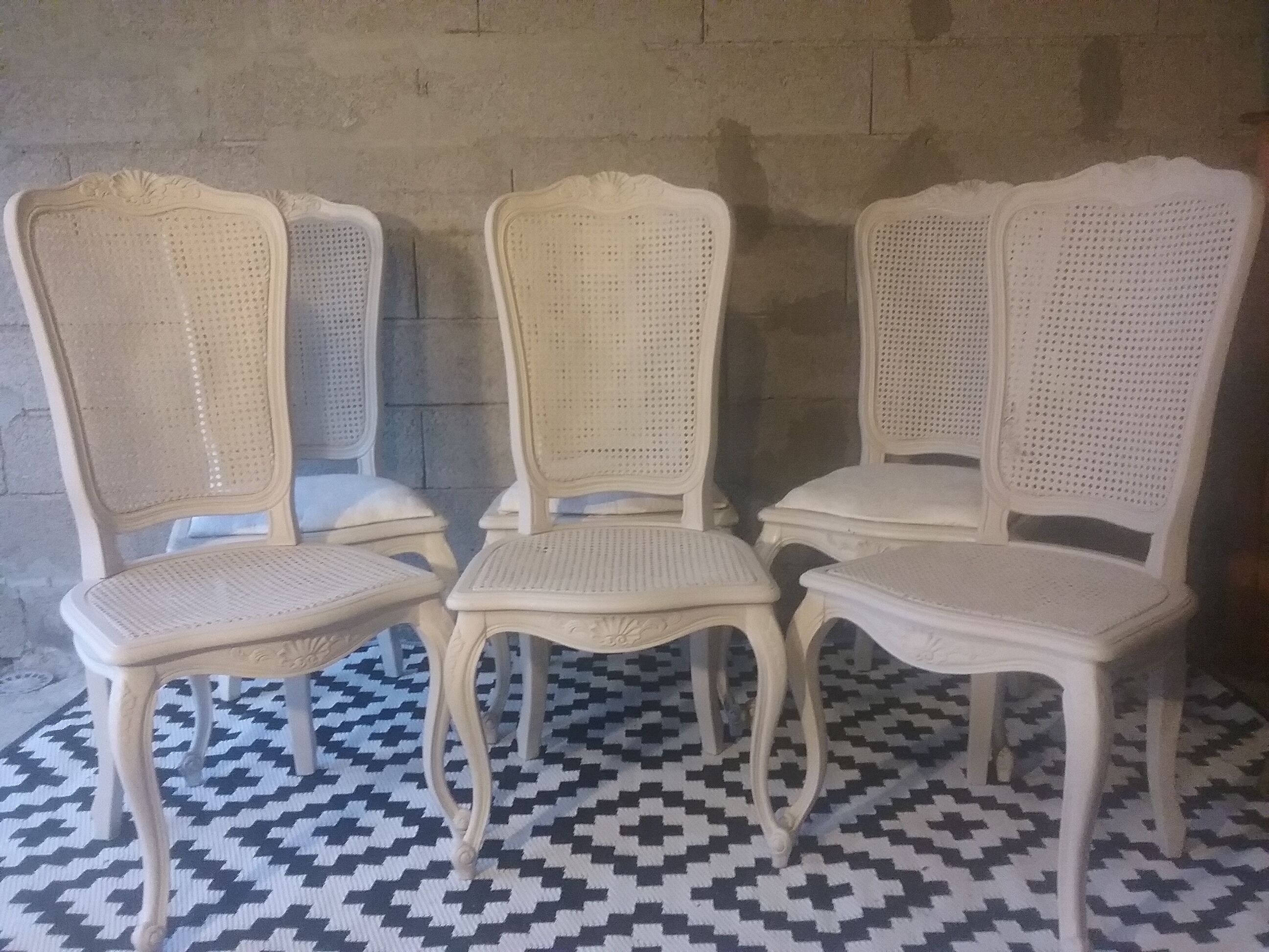 Lot of 6 chairs