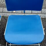 Set of 4 conference chairs by Max Stacker for Steelcase