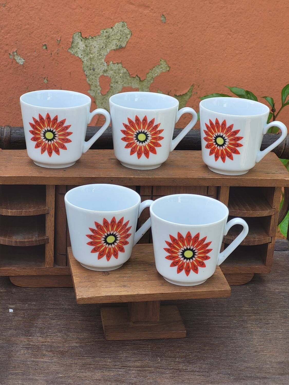 Vintage coffee cups
