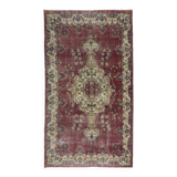 One-of-a-Kind Turkish Handwoven Vintage Rug - Timeless Vintage Elegance 286x 162 cm
