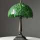 Tiffany style table lamp green