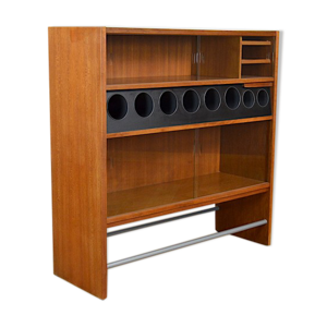 Bar scandinave en teck de Poul