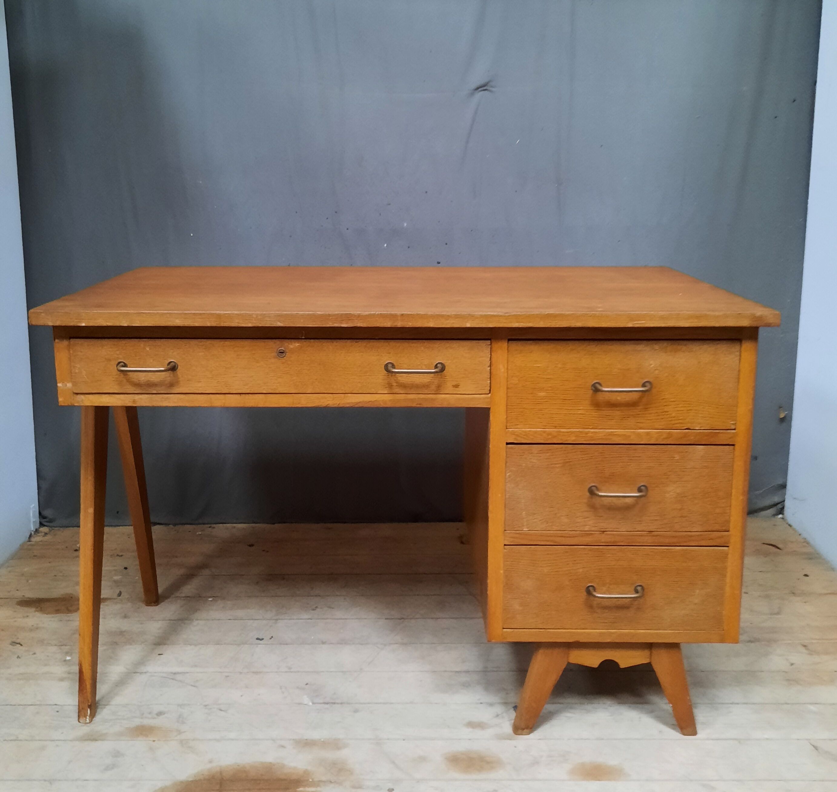 Vintage oak desk