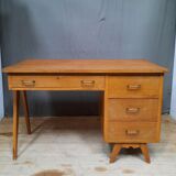 Vintage oak desk