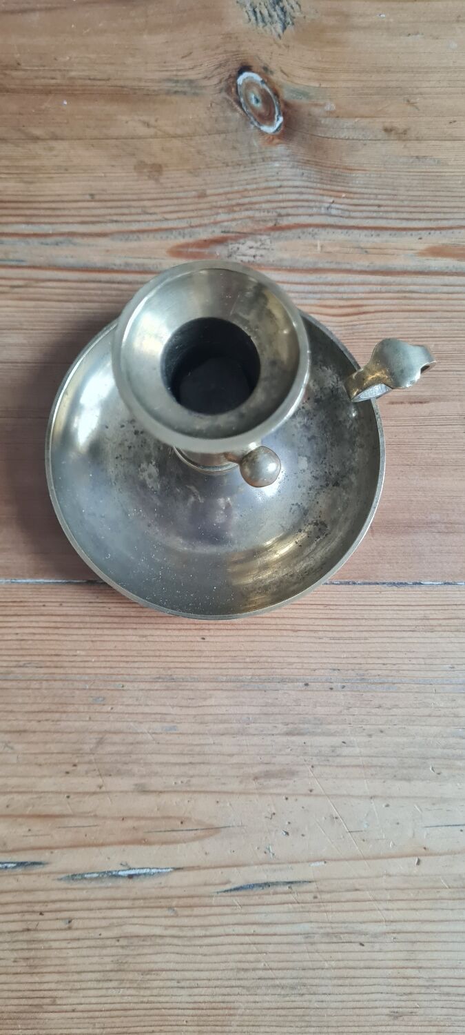 Brass candle holder