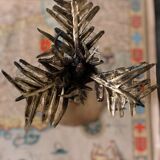 Bronze palm chandelier