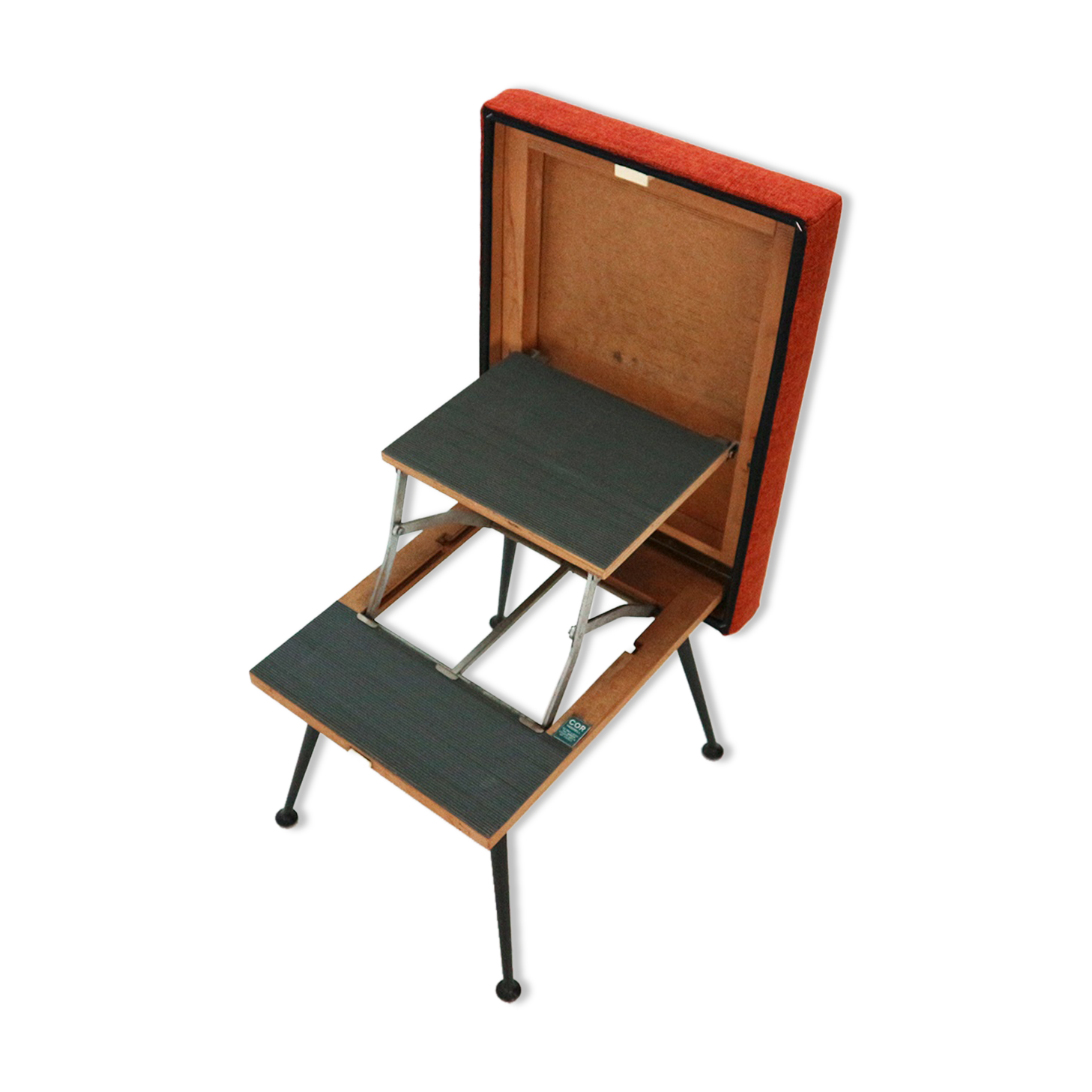Foldable step stool by Cor 1950