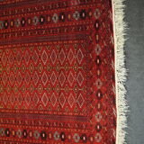 Authentic Persian rugs, knotted hand of extreme finesse by the tribe of the torkaman 162x110cm