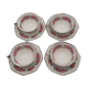 4 tea cup Limoges porcelain
