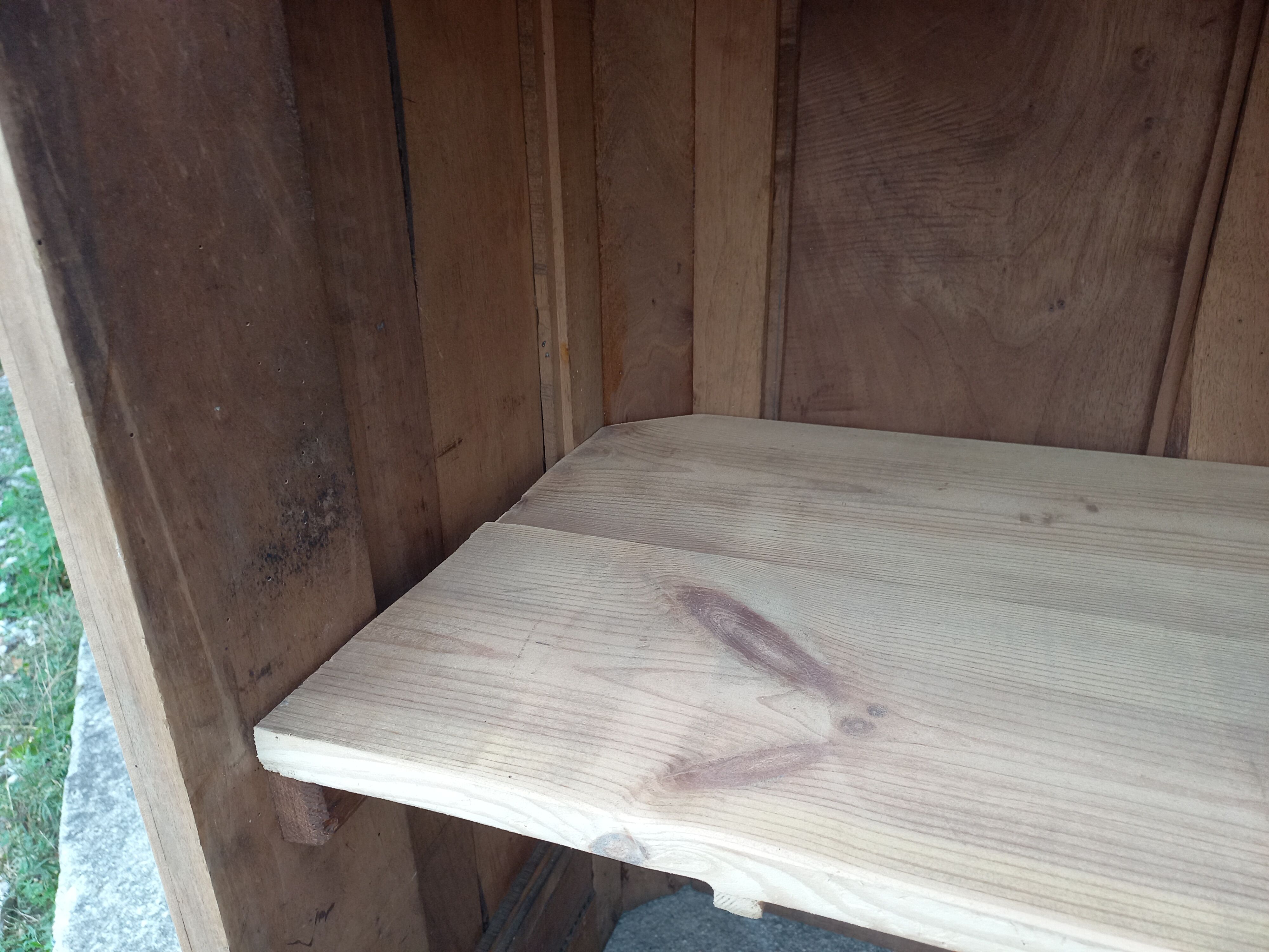 Former store counter, bar