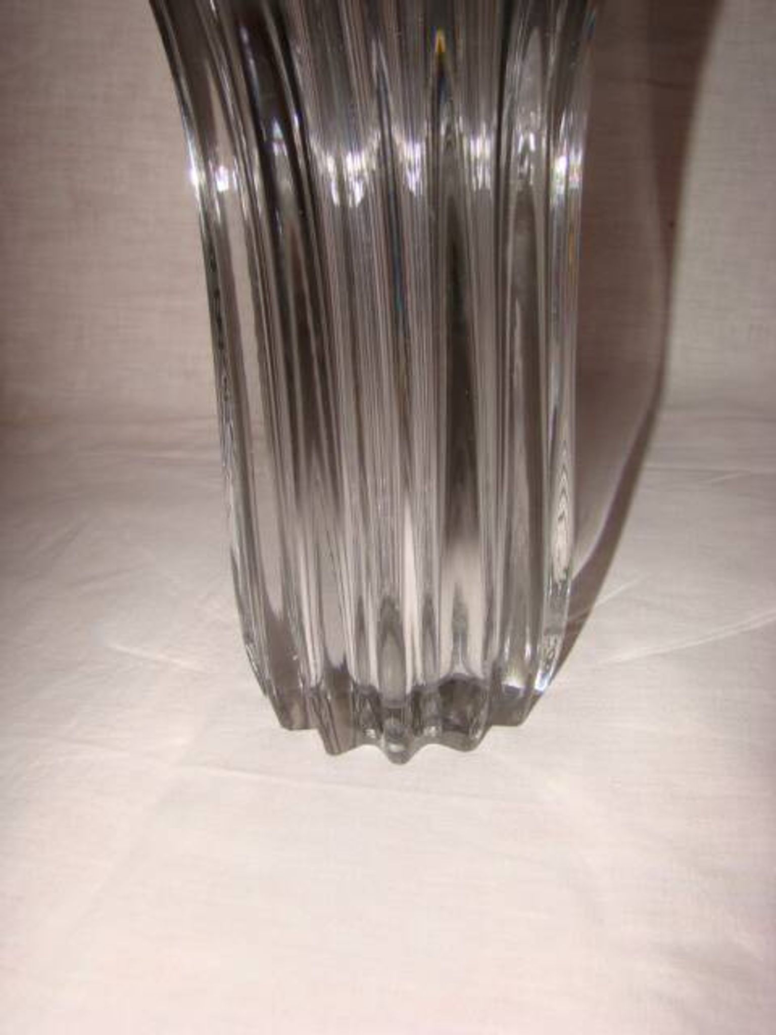 Vase en cristal, années 60