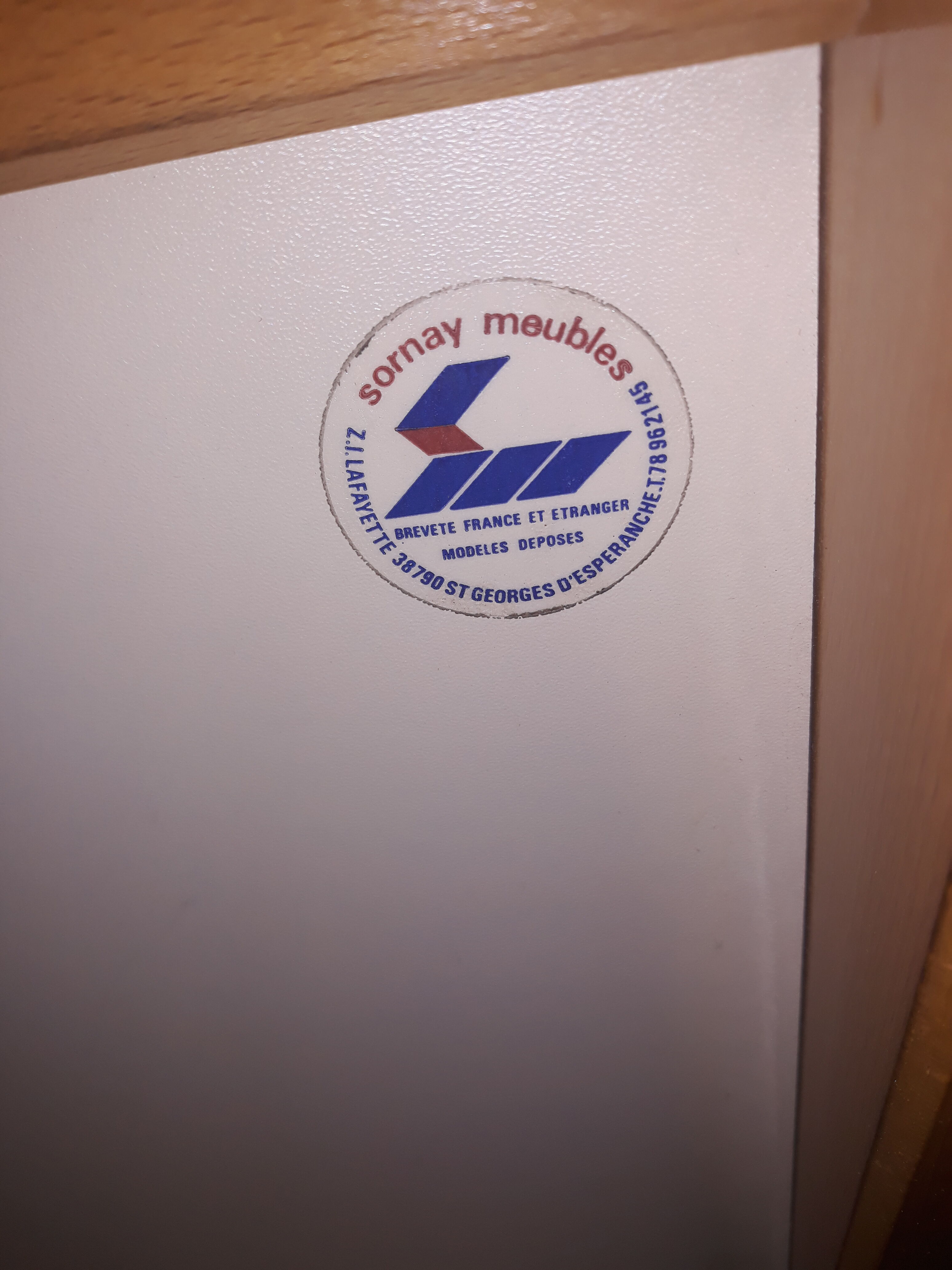 Armchair of André Sornay of the 1970s