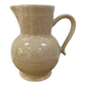Pichet vase en céramique mouchetée