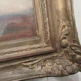 Still life 1950s Bouquet poppies in vase