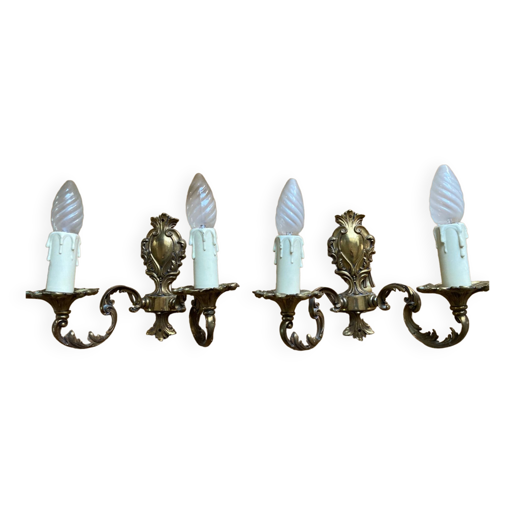 Appliques vintage en bronze Selency