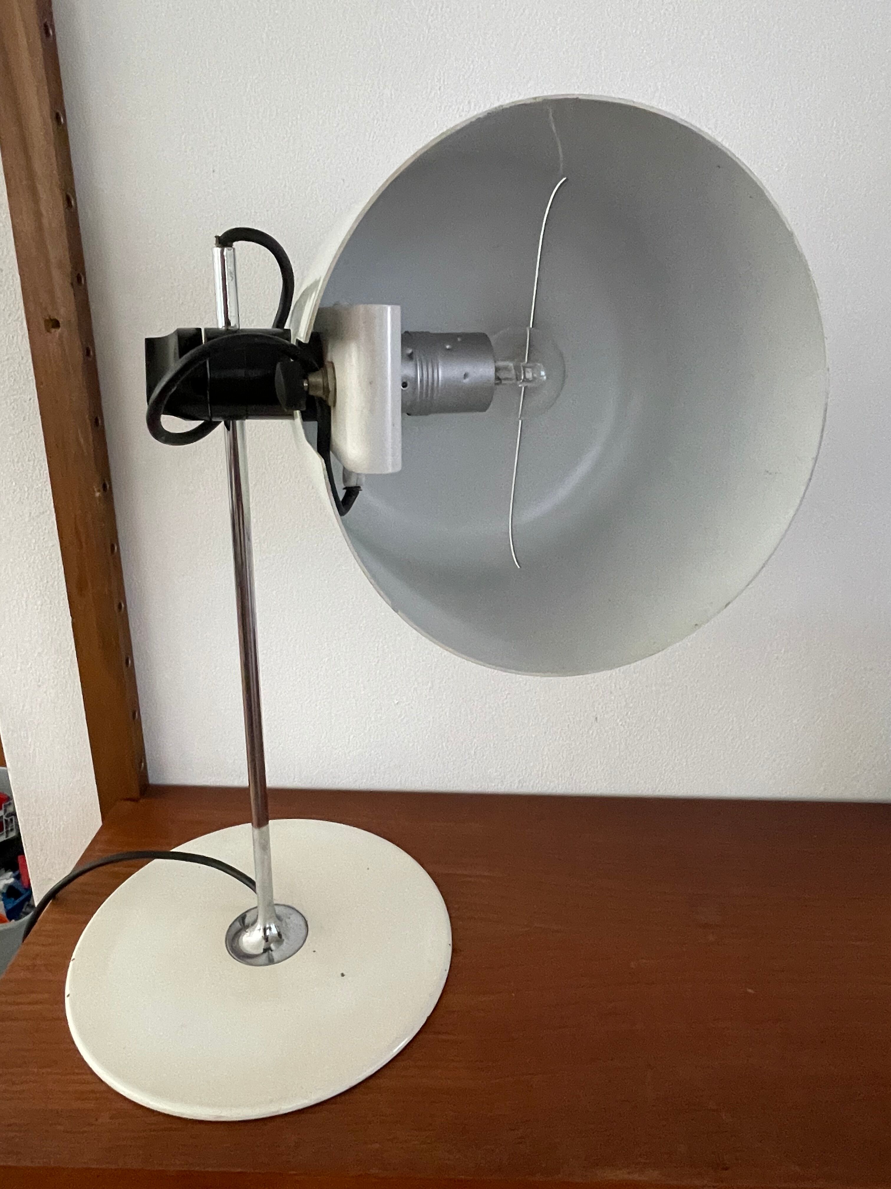 Joe Colombo, "Coupe"  Table Lamp by Oluce, 1960s
