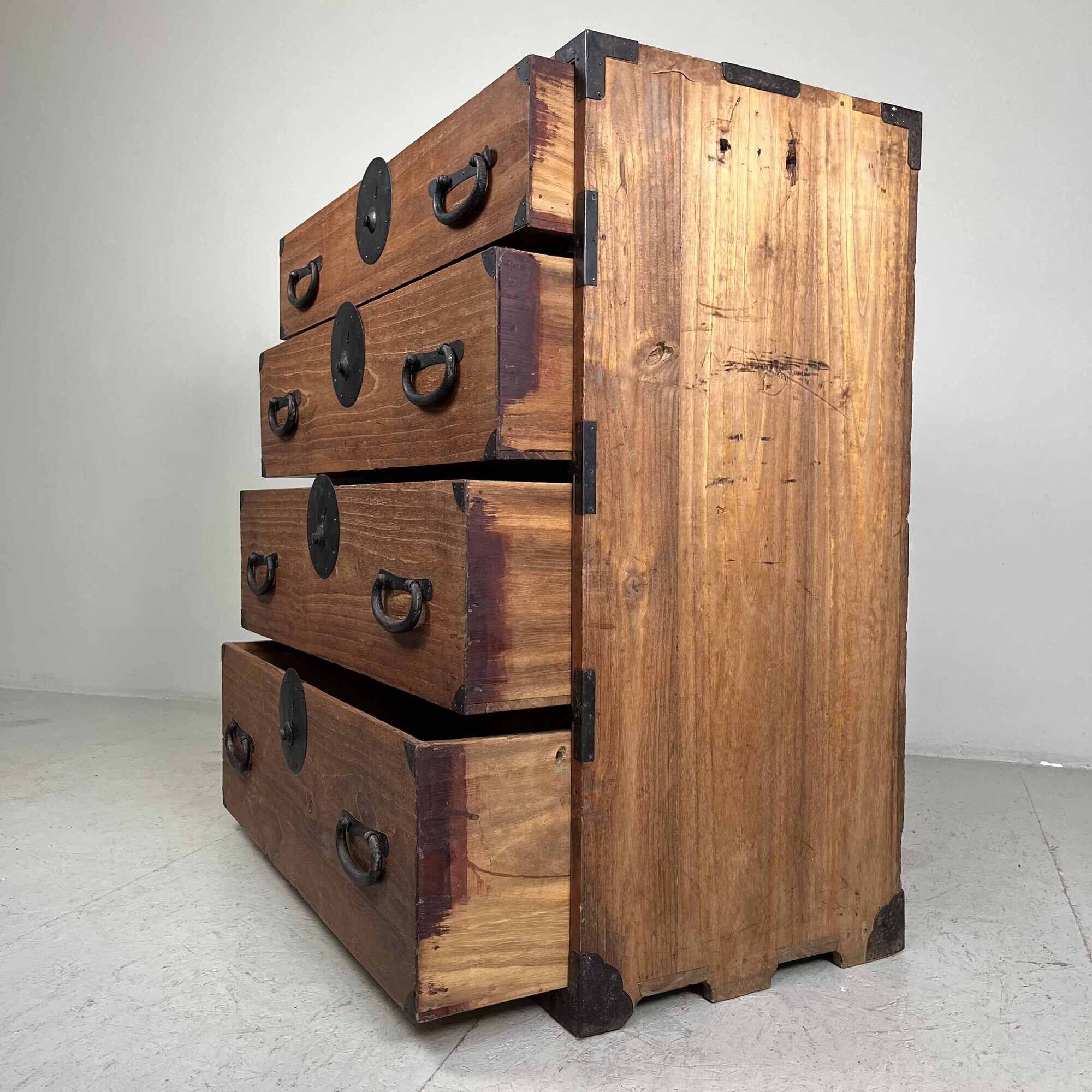 Japanese Kimono Tansu ladenkast Taishō (1912-1926)