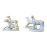 Chevaux porcelaine