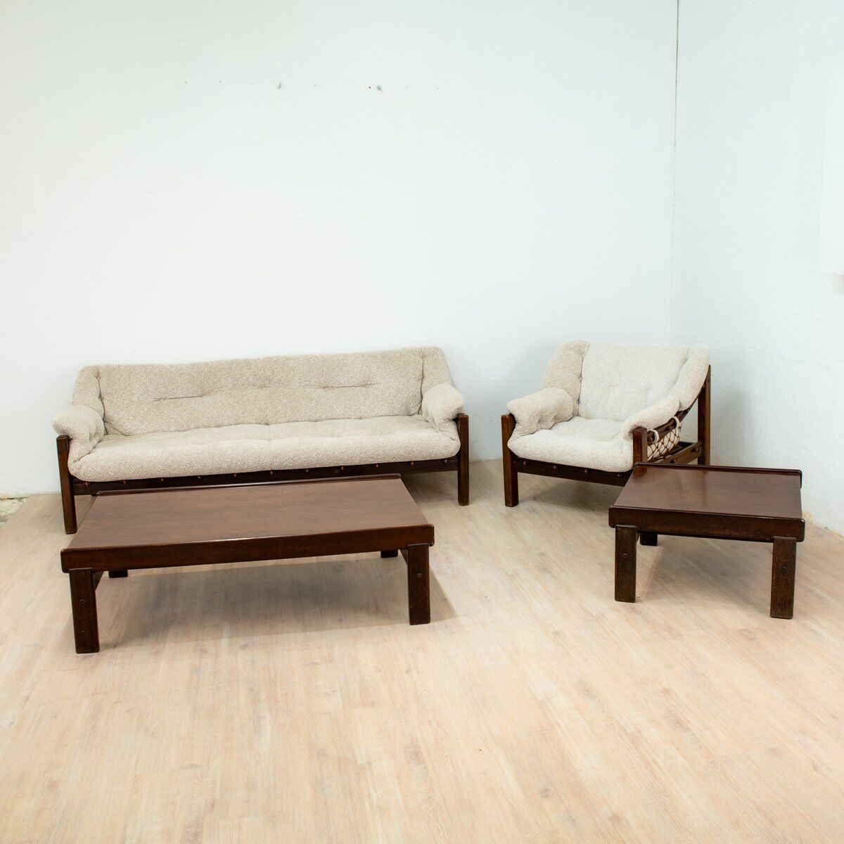 Vintage Amazonas living room furniture set by Jean Gillon, 1972, set of 4.
