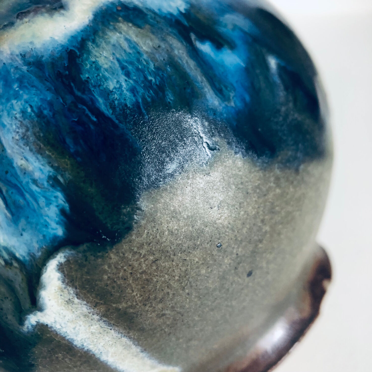 Art Deco vase in salt-glazed stoneware by Labrec by Labrut & Recullé