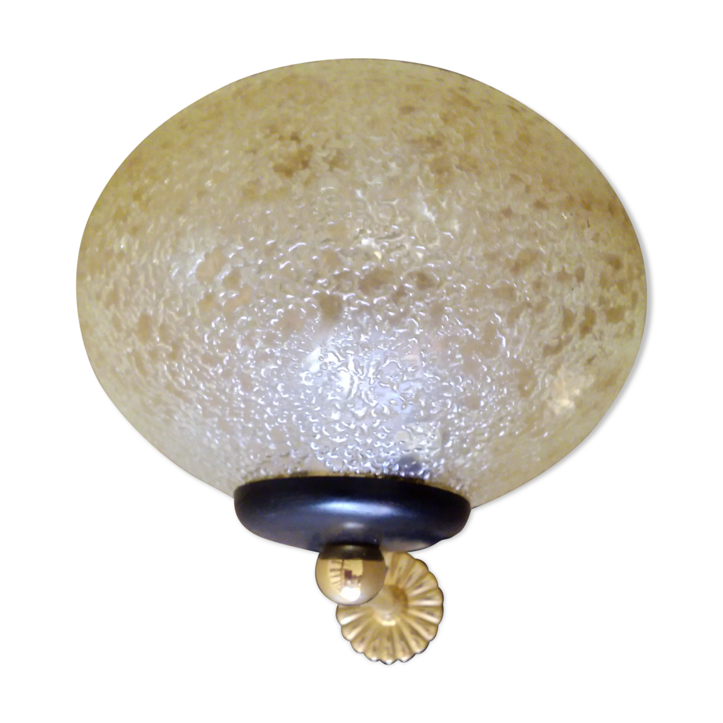 Walled glass bulled 1950