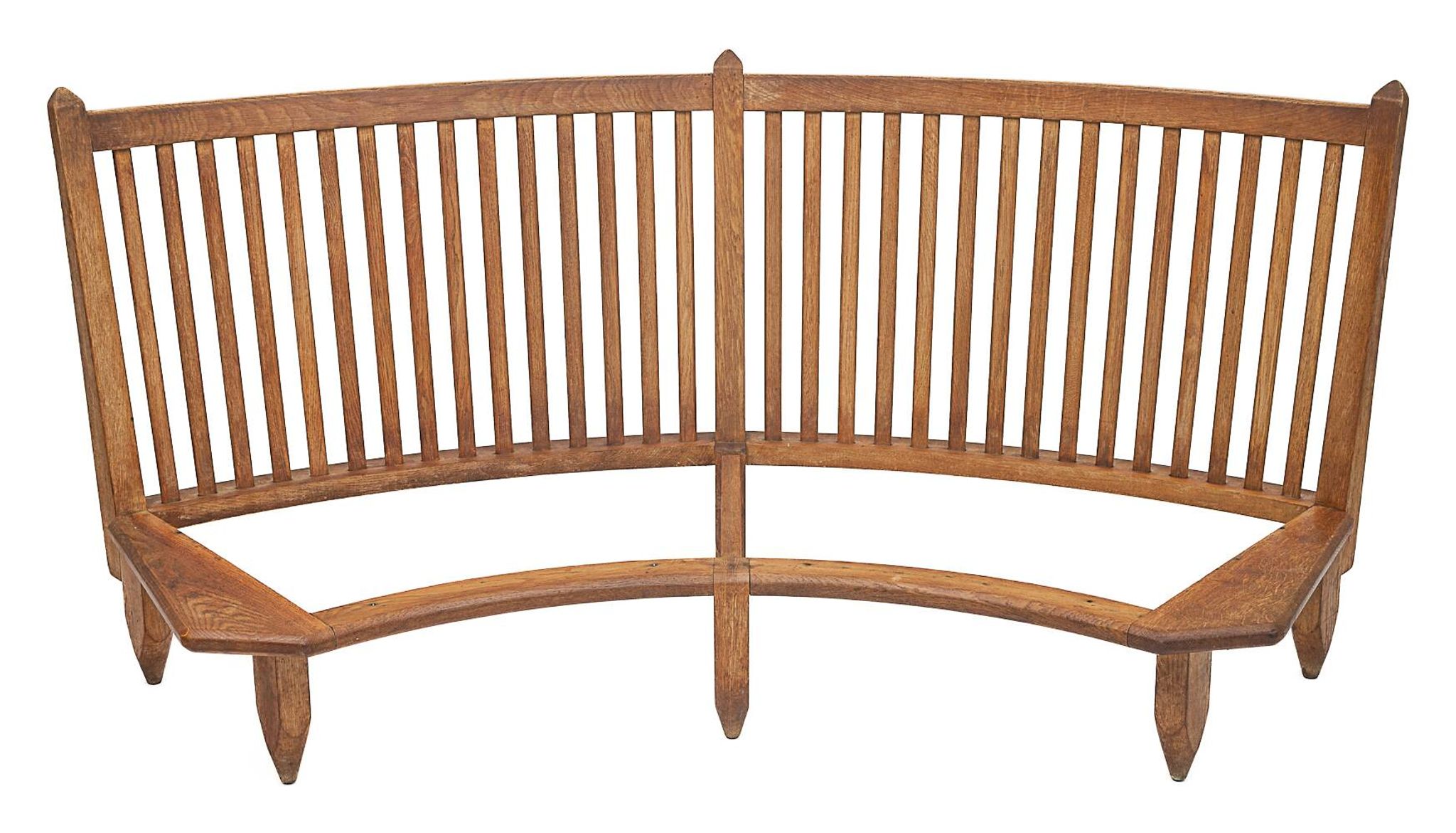 Guillerme and Chambron curved bench