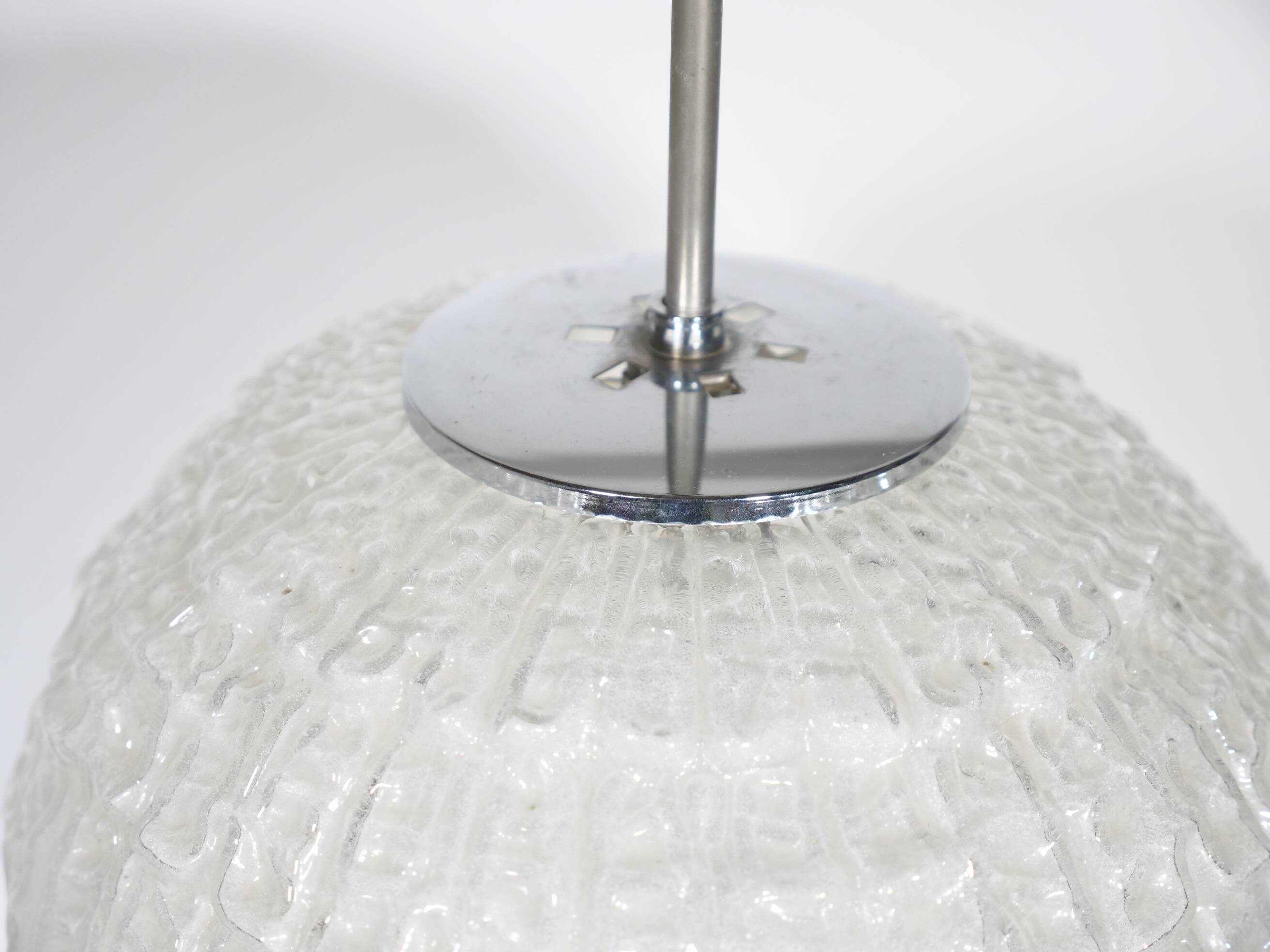 Design Globe Lamp 1960s 1970s  Glass