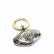 Solid silver rattle