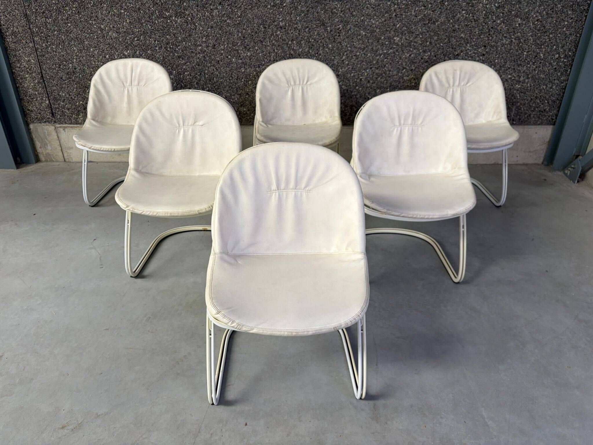 Gastone Rinaldi 'Pascale' dining chairs, 1970s - set of 6