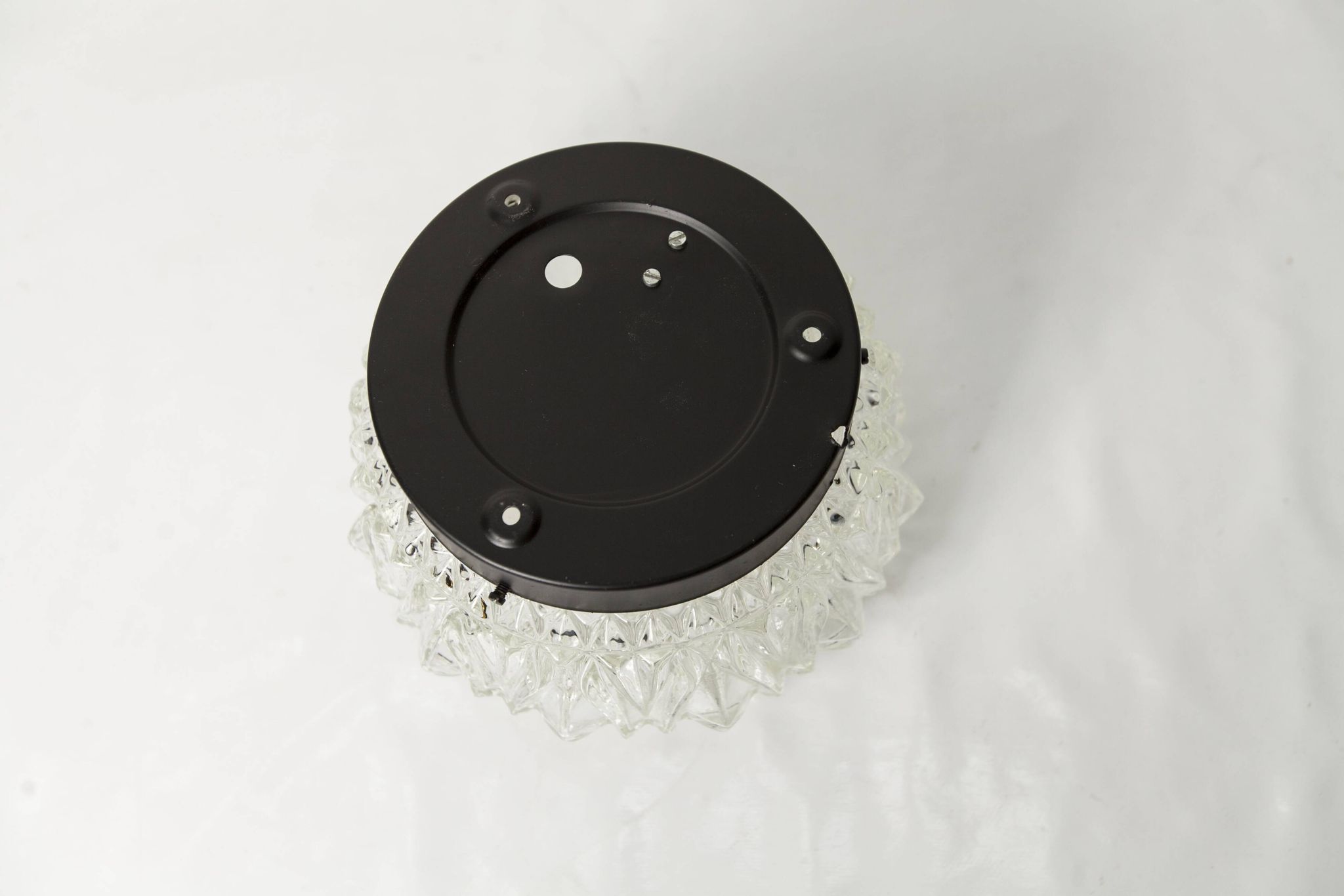 1960s floral round ceiling light
