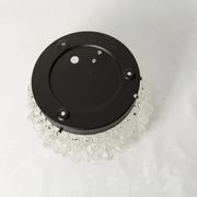 1960s floral round ceiling light