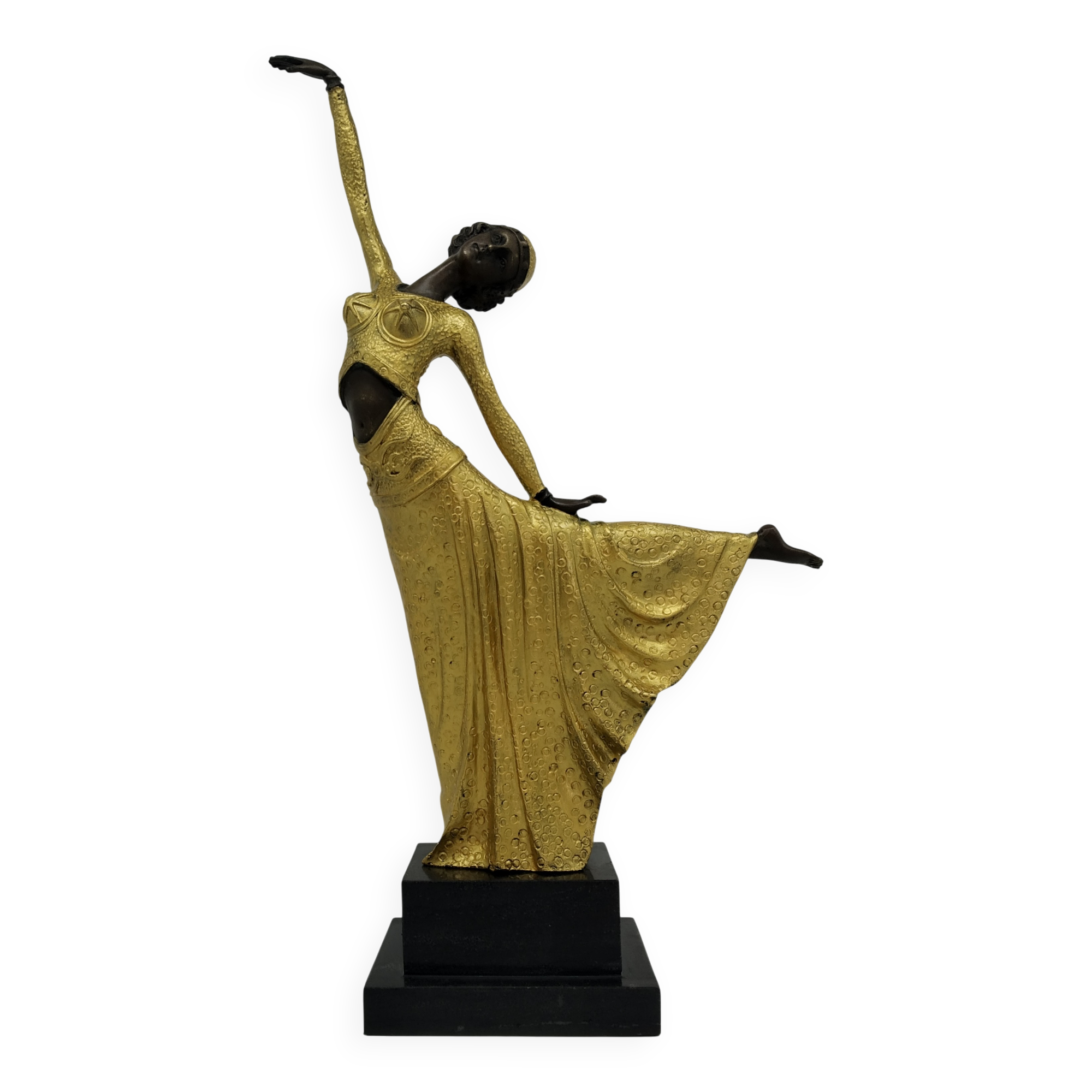 Demeter Chiparus - Bronze à double patine
