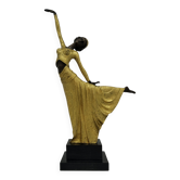 Demeter Chiparus - Bronze with double patina
